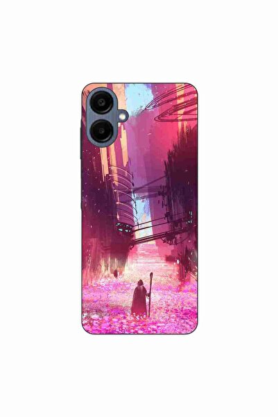 OEM Калъф, съвместим със Samsung Galaxy A06, силиконов гел TPU, с фентъзи мот...