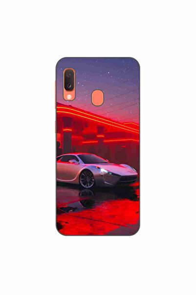 OEM Husa compatibila cu Samsung Galaxy A20e Silicon Gel Tpu Model Future Car
