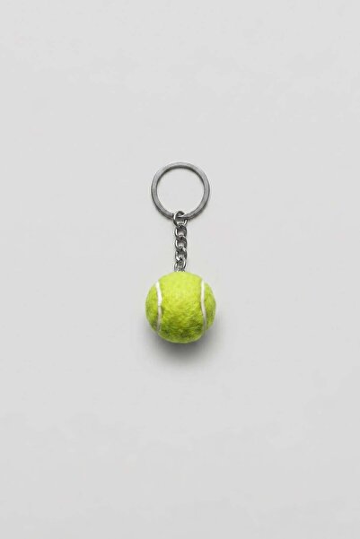 ablukaonline Unisex Tennis Ball Keychain Green