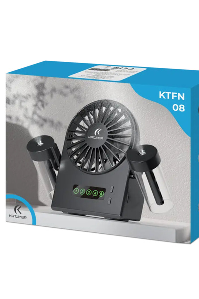 peltech SERİNLETİCİ MASA ÜSTÜ FANI KADEMELİ ÇİFT BUHARLI FAN