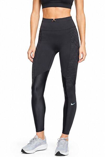 Nike Dri Fit Run Division Epic Luxe Reflective Womens Tight 7/8 Reflektörlü T...