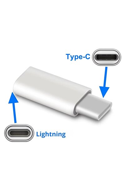 Daytona A-6004 Type-C To Lightning Şarj Data Çevirici Dönüştürücü Adaptör x 2...