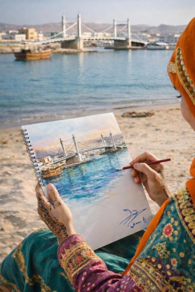 Alayjah , A4 Oilcolor Painting Pad, 1 Piece, Premium Textured Paper for Smoot...