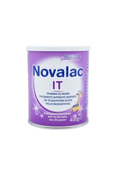 NOVALAC Γάλα σε σκόνη IT 0μ+ 0-36μ 400γρ