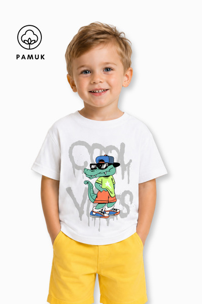 difa kids Cool ležerna letnja majica za dečake sa kratkim rukavima i štampani...