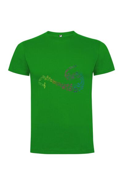 iLovePrints Rainbow Note Symphony Tshirt