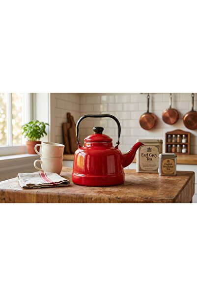 ORUÇ HOME EMAYE ÇAYDANLIK DEMLİK - 3.3LT