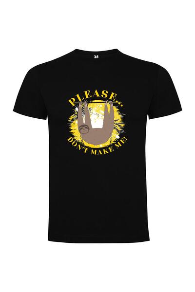 iLovePrints Sloth Tee Pleasure Don Tshirt