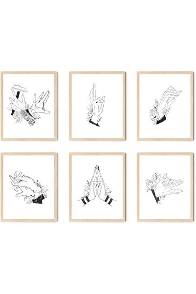 ESSESORIES Jujutsu Kaisen Inspired Minimalist Jujutsu Japanese Anime Poster W...