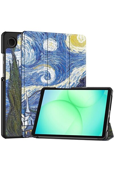 Techsuit FoldPro - Samsung Galaxy Tab A11 / A9 - Έναστρη Νύχτα