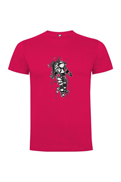 iLovePrints Solitary Spaceman Sketch Tshirt