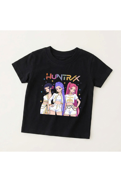 Let's Wear 100% Cotton Crew Neck Premium Tshirt for Kids with Printed Design ...