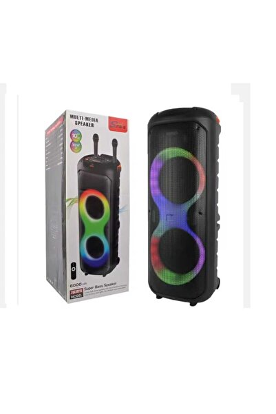 SING -e ZQS-10215 10''x2 Taşınabilir Karaoke Kablosuz Bluetooth Hoparlör