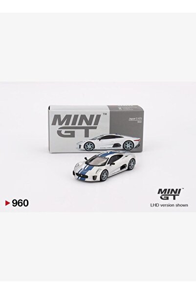 mini gt Jaguar C-X75 Silver 960