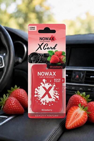 X-Card-Çilek Aromalı Oto Kokusu | Araba Kokusu | Kalıcı Koku