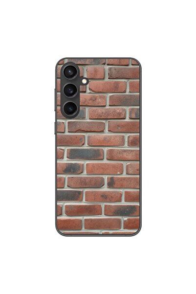 OEM Husa compatibila cu Samsung Galaxy S23 FE Silicon Gel Tpu Model Brick Wall
