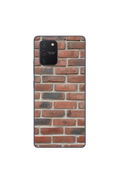 OEM Husa compatibila cu Samsung Galaxy S10 Lite Silicon Gel Tpu Model Brick Wall