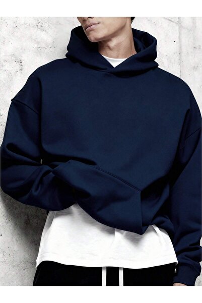 luci sports 3 Yarn Unisex Oversize Hooded Sweatshirt