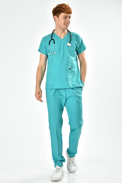 Owlet Medikal Set uniforme chirurgicale cyan