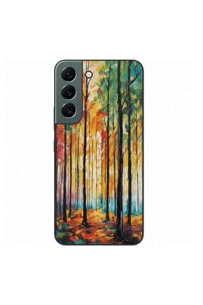 OEM Case compatible with Samsung Galaxy S22 Silicone Gel Tpu Pattern Colored ...