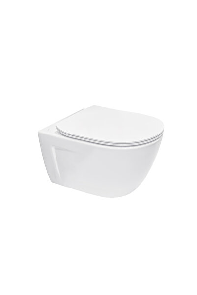 FAYANS Vas WC suspendat Happy-N Rimless cu capac WC inclus