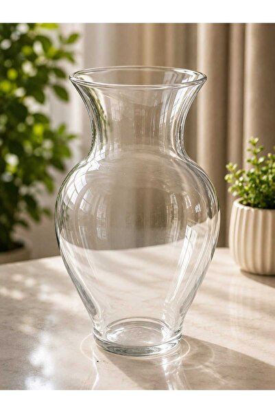 Genaric Elegant Clear Glass Flower Vase