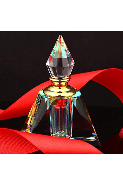 Choice زجاجة عطر مصرية عتيقة الطراز سعة 3 مل، زجاجة زجاجية صغيرة فارغة قابلة ...