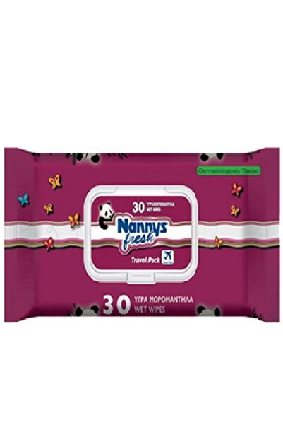 NANNYS Μωρομάντηλα fresh Pocket size 30τμχ