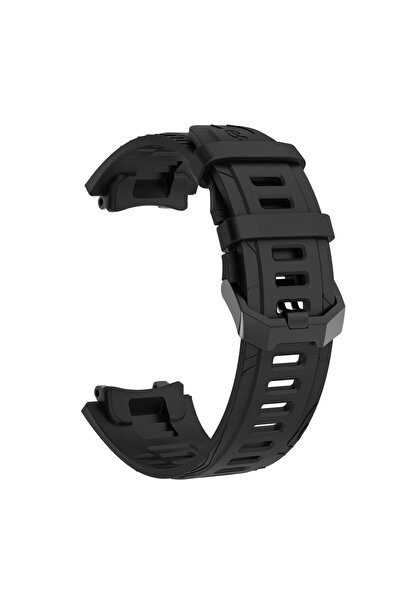 Choice حزام ساعة من السيليكون الأسود لـ Amazfit t-rex 3، سوار ساعة ذكية لـ T-...