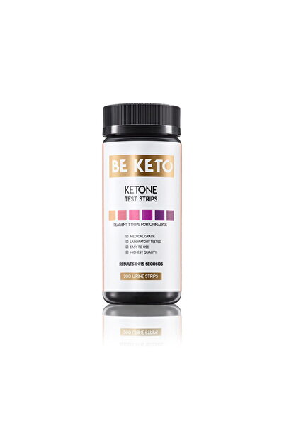 NO BRAND Benzi de testare Beketo pentru măsurarea ketonilor, 200 bucăți
