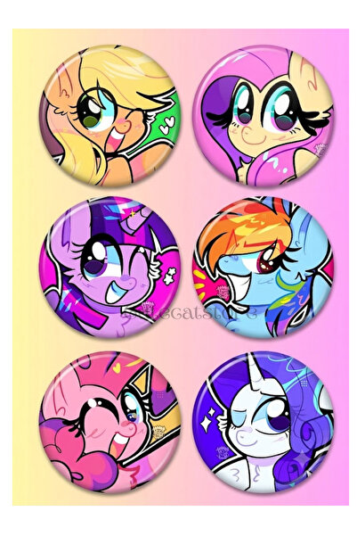 Fivy My Little Pony Grafiti Rozet Seti