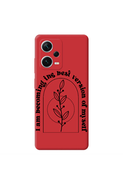 Other Xiaomi Poco X5 I am Becoming Red Colored Silicone TPU Θήκη