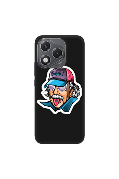 Other Honor 400 Lite Einstein Black Colored Silicone TPU Θήκη