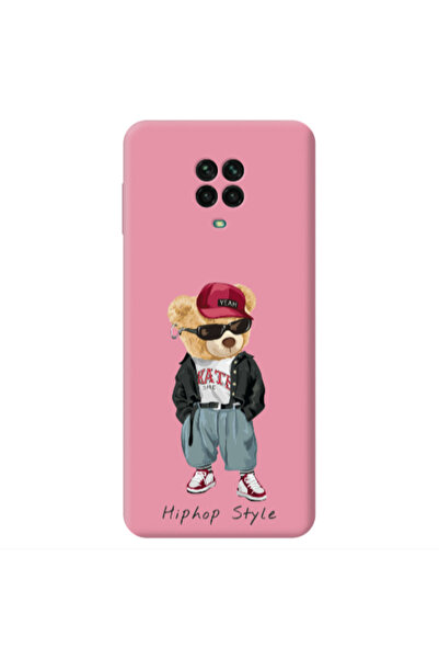 Other Xiaomi Redmi Note 9 Pro Hip hop style Pink Colored Silicone TPU Θήκη