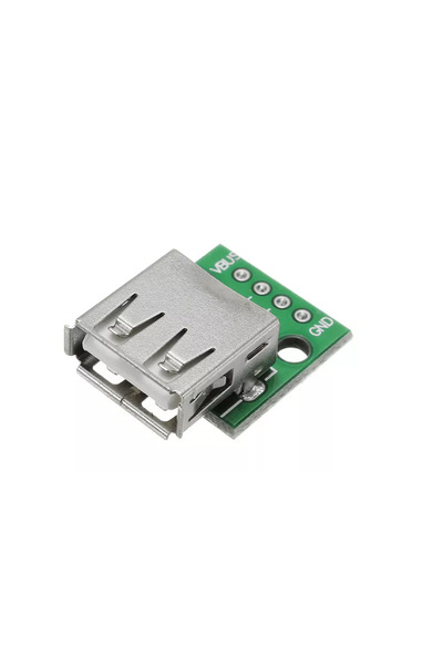 Generic لوحة محول USB 2.0 أنثى 1D27 إلى DIP 2.54 مم 4P