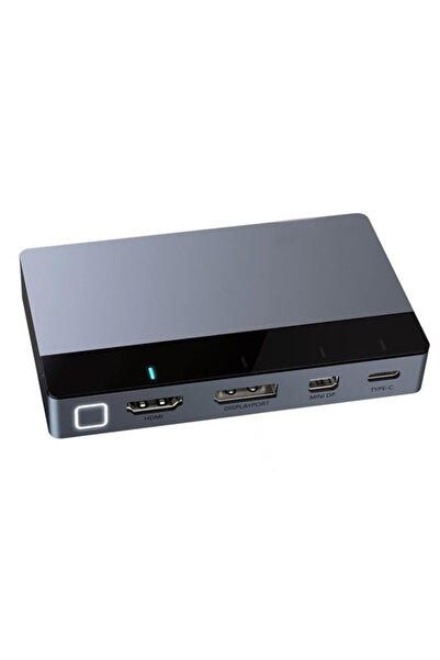 Cabletime multi-port switch CT-PS41-GB1 σε HDMI, 4 σε 1, 4K/60Hz, γκρι