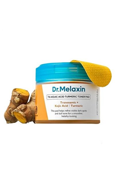 Dr.Melaxin TX Turmeric Toner Pads Brightening Nourishing Skin Care 70 Counts