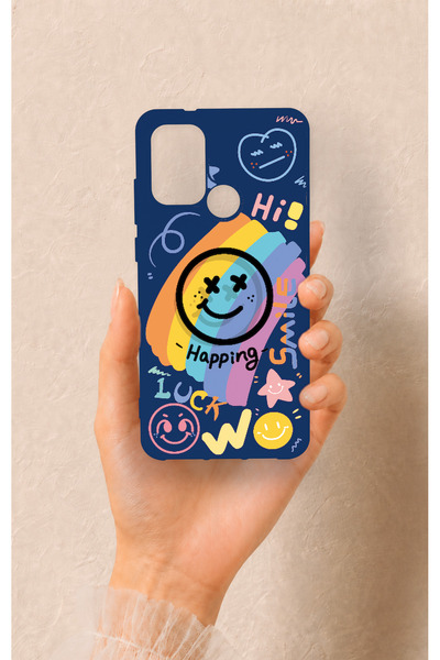 Vip Case حافظة سيليكون متوافقة مع Casper Via F20 من Happing Smile