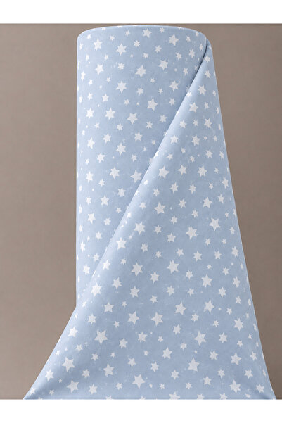 Bebek Özel 1 Top (30 Meters) Cotton Fabric Starry Blue (Width 240 cm)