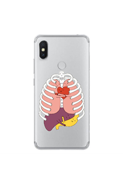 Other Xiaomi Redmi S2 Anatomy Transparent Silicone TPU Θήκη