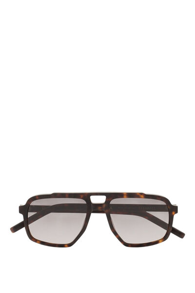 Kaleos Cervantes Havana Brown Acetate Unisex Sunglasses