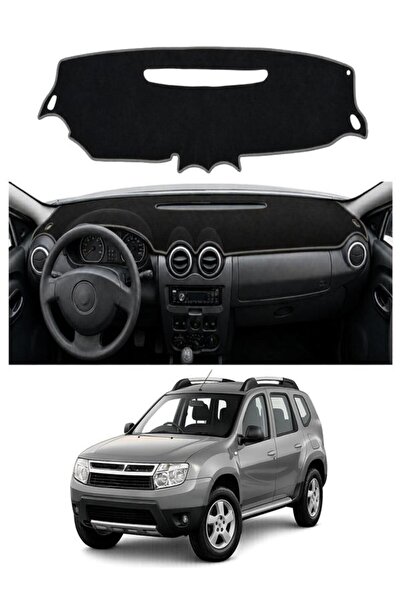 e-biz Dacia Duster (2009-2013) Uyumlu Torpido Koruma Örtüsü Oto Kılıfı Siyah ...
