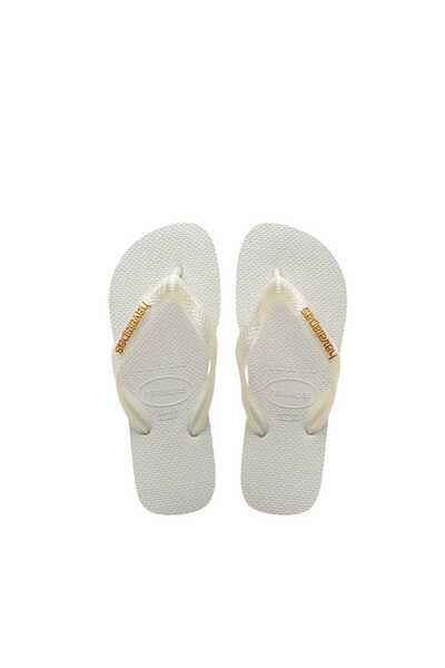 Havaianas Top Logo Metallic Σαγιονάρες 4127244-0001 – White