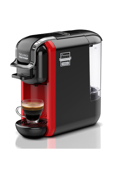 Bruno καφετιέρα espresso 3 σε 1 BRN-0214, Hot & Cold, 1450W, 19 bar, μαύρη