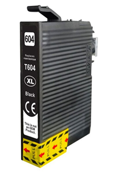 Premium Συμβατό Inkjet για Epson, T604XL, 13ml, μαύρο