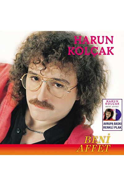 plakmarketi RENKLİ PLAK - Harun Kolçak / Beni Affet (Avrupa baskı renkli LP)