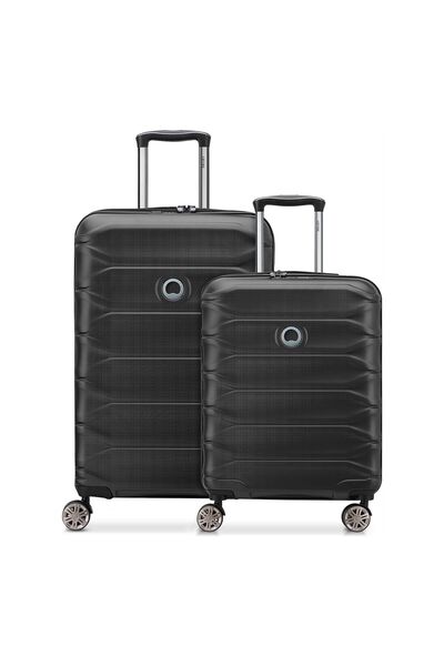 Delsey Paris Meteor 4 Set de valize cu 4 roți, 2 piese, cu pliură extensibilă
