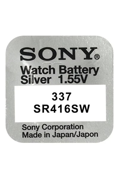 ETOY Set 5 baterii Sony 337 SR416SW 1.55V