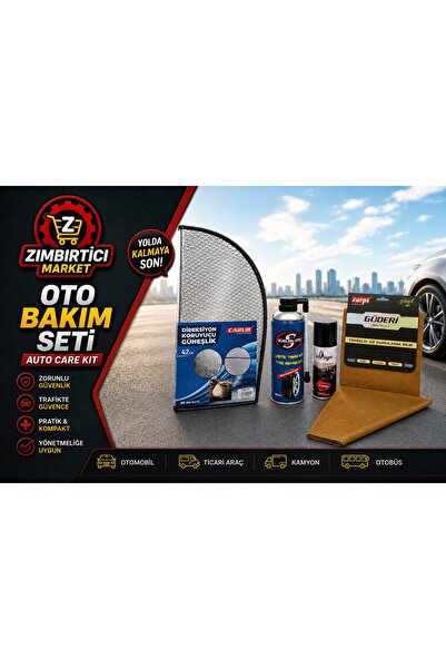 ZIMBIRTICI LASTİK TAMİR KİTİ , ARAÇ İÇİ KLİMA KOKU GİDERİCİ, DİREKSİYON KORUY...
