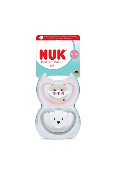 Nuk Perfect Match Air 6-18 Ay Silikon Emzik